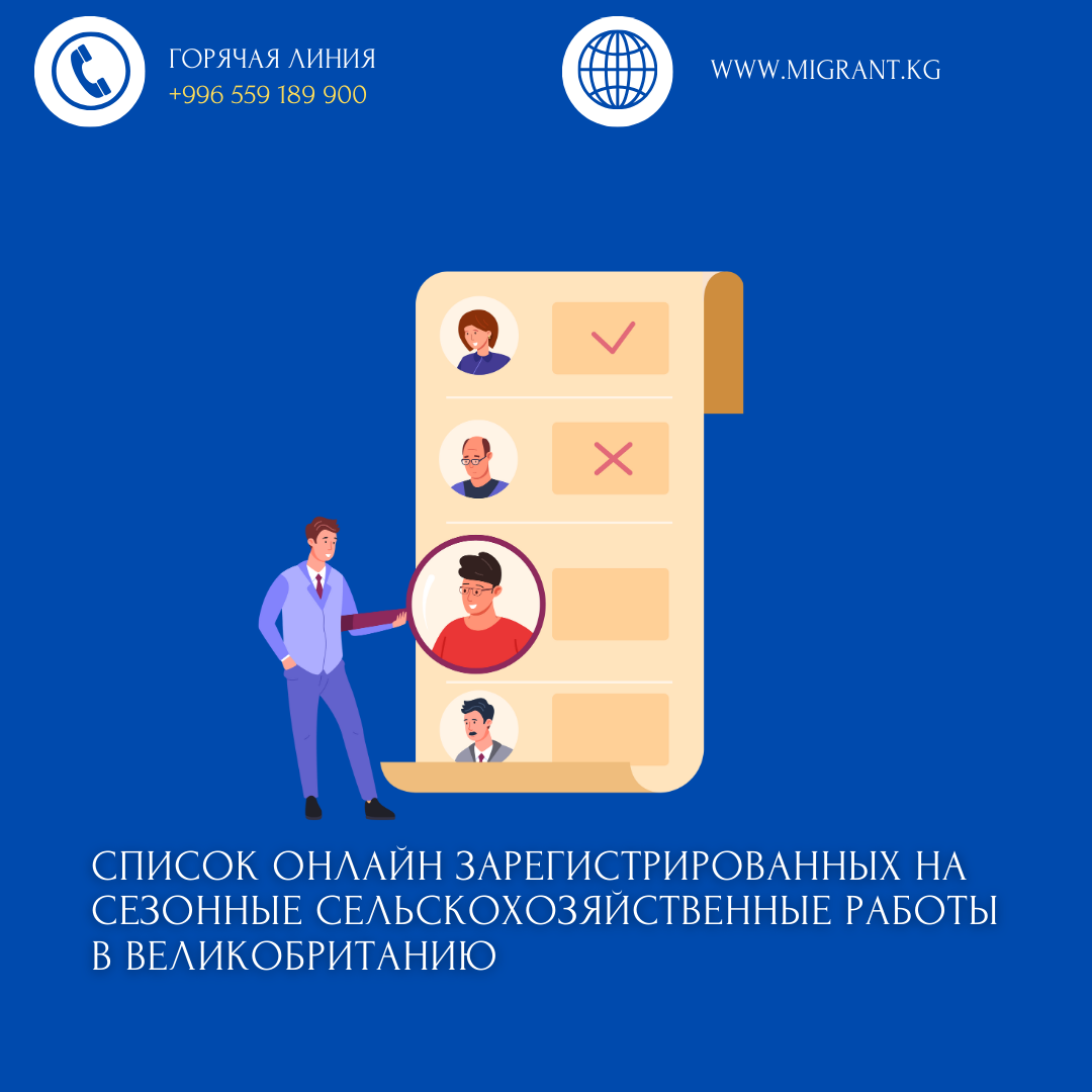 Ийгиликтүү катталган жарандардын тизмеси