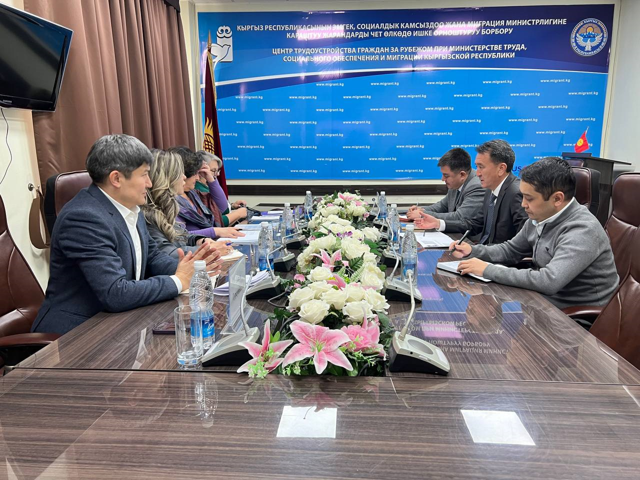 Встреча с партнерами из проекта USAID «Безопасная миграция в Центральной Азии», реализуемого Winrock International
