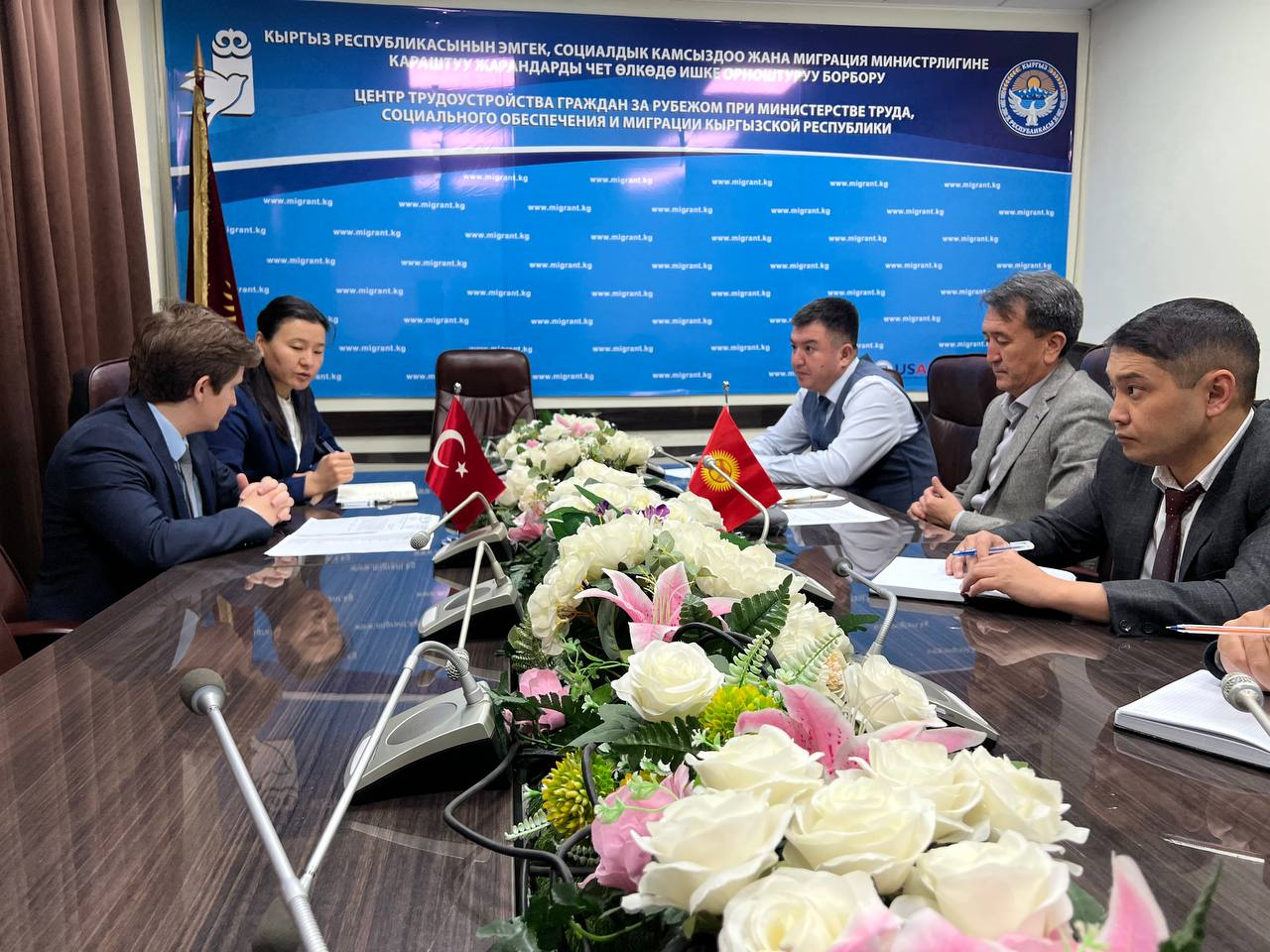 Встреча руководства Центра с Консулом Турецкой Республики в Кыргызской Республике: Укрепление сотрудничества