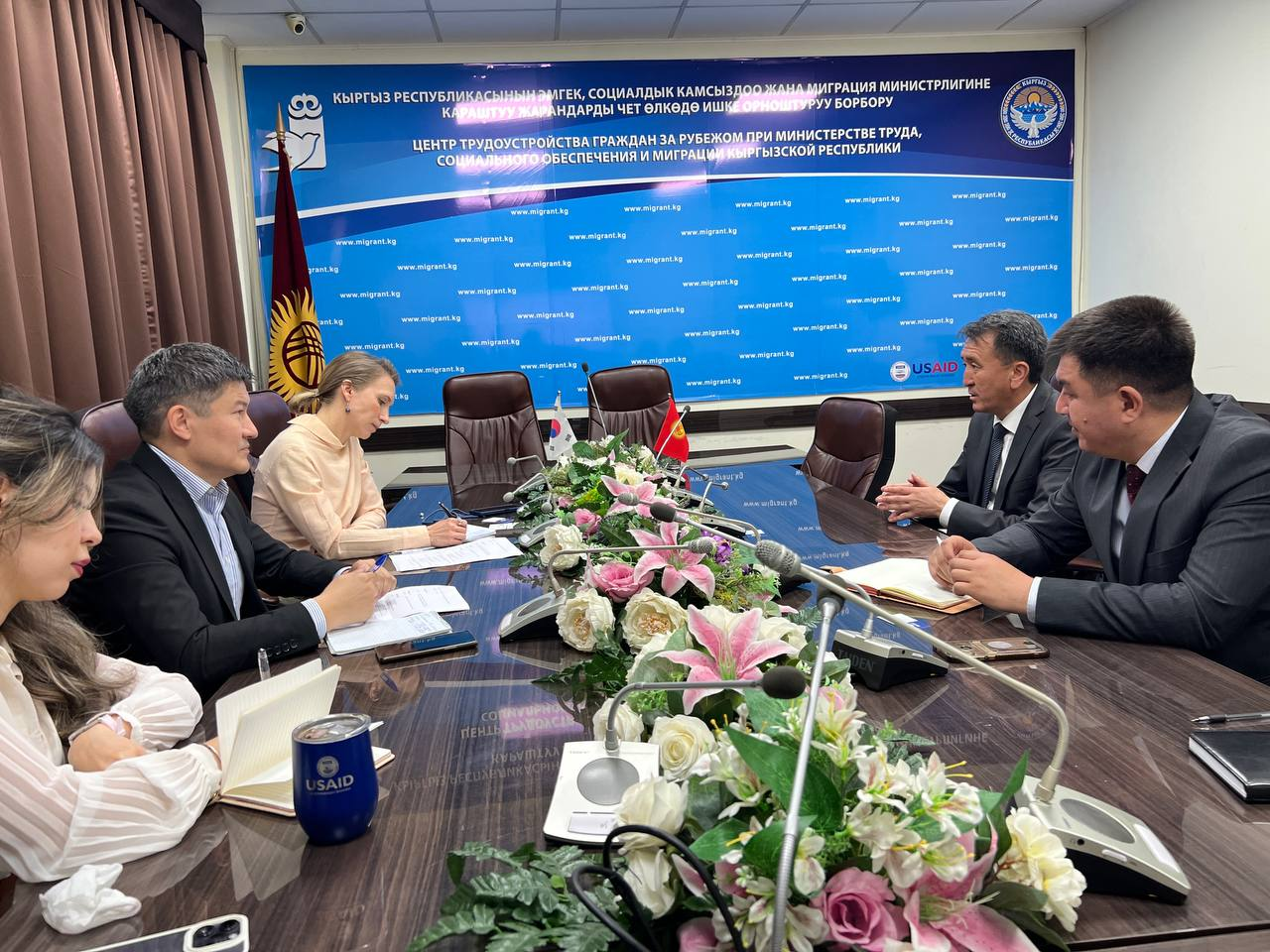 Встреча с партнерами из проекта USAID «Безопасная миграция в Центральной Азии», реализуемого Winrock International
